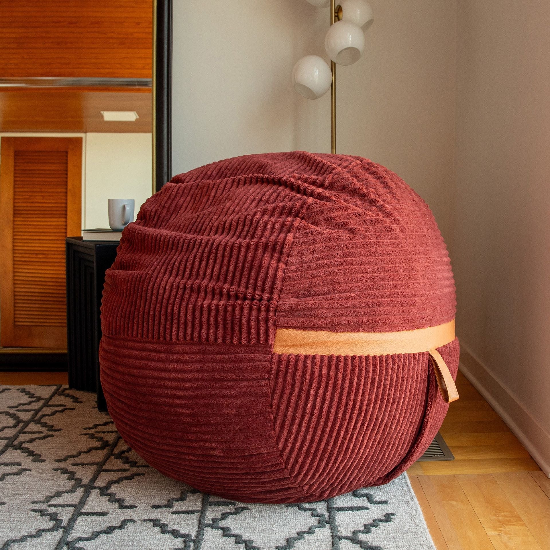 Fuf® 4Ft Foam Bean Bag