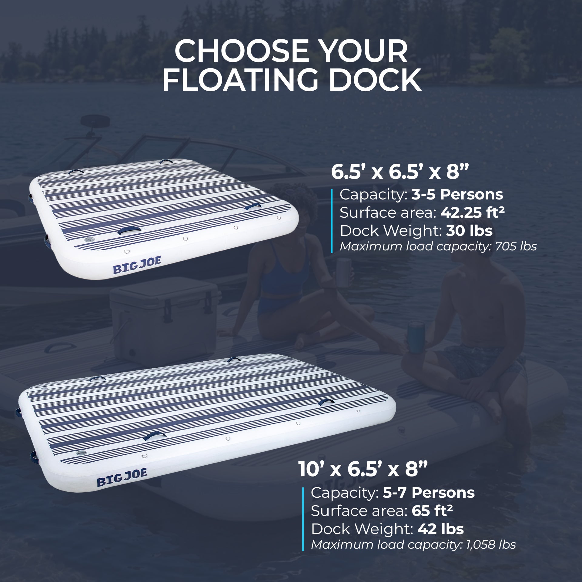 TidalJoy™ Square Inflatable Dock