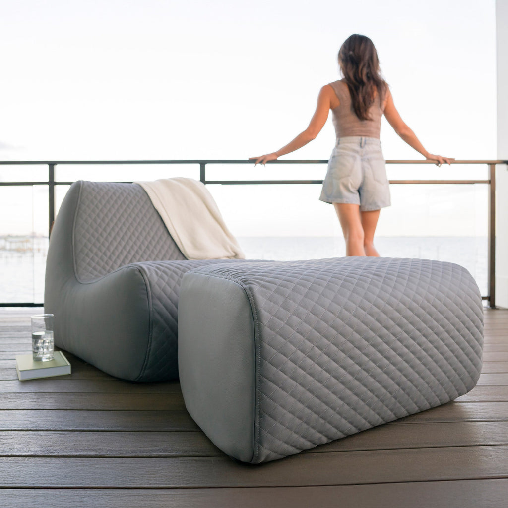 Solvana™ Outdoor Chair and Ottoman Set