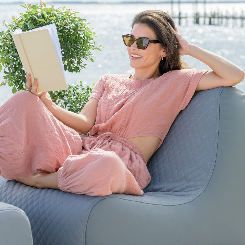 Solvana™ Outdoor Chair and Ottoman Set