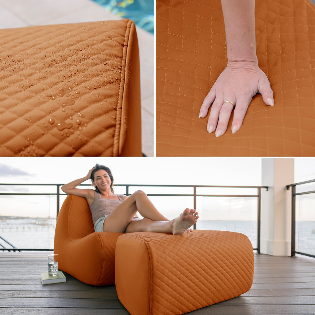 Solvana™ Outdoor Chair and Ottoman Set
