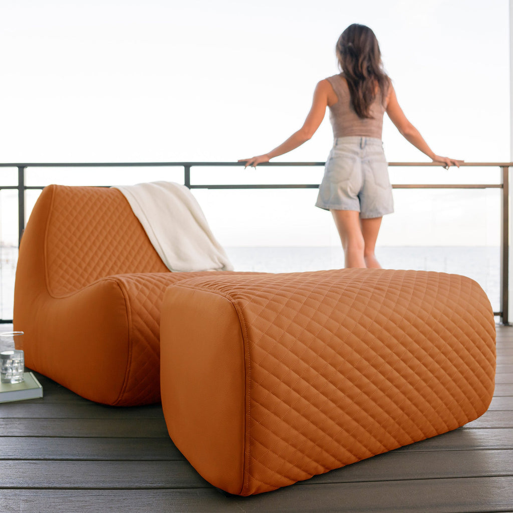 Solvana™ Outdoor Chair and Ottoman Set