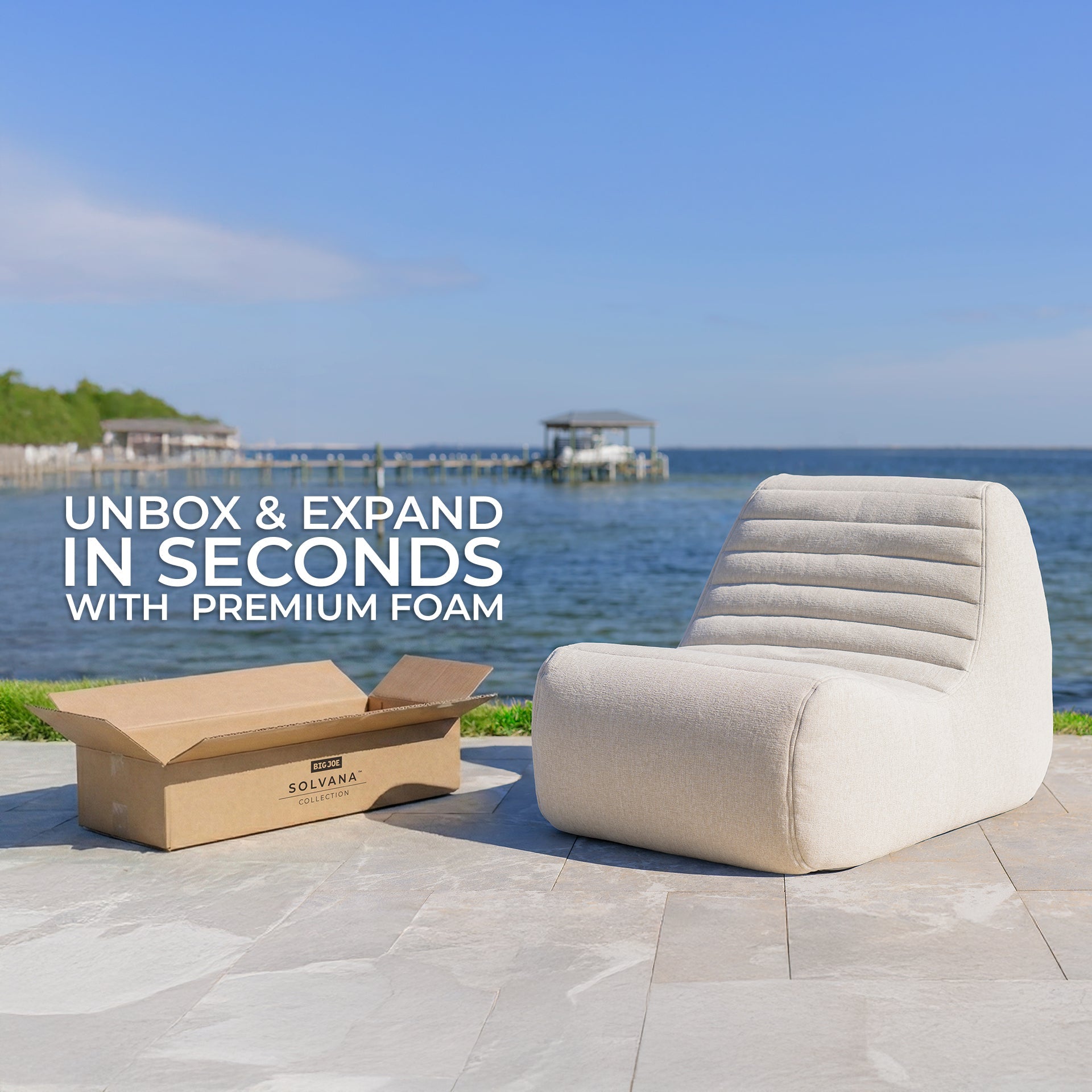 Solvana™ 5 Piece Outdoor Sectional Sofa