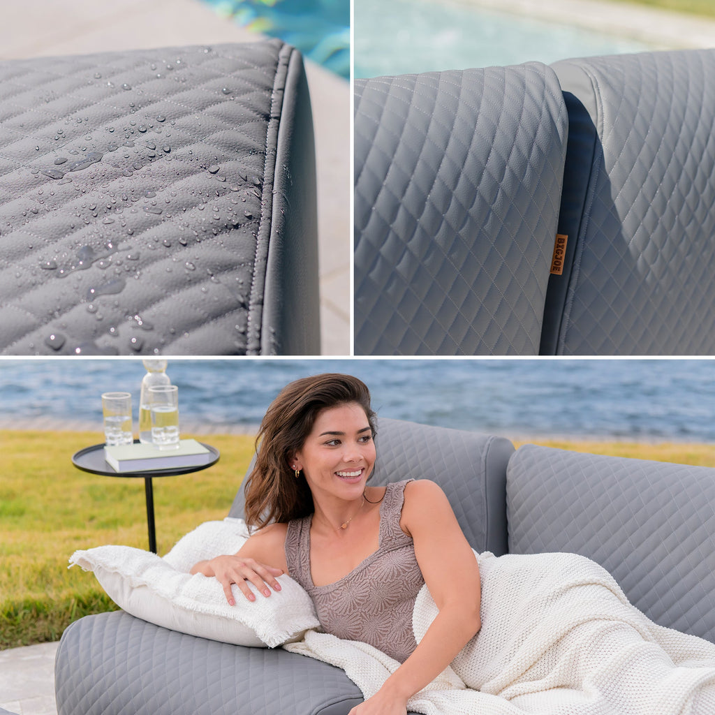Solvana™ 5 Piece Outdoor Sectional Sofa