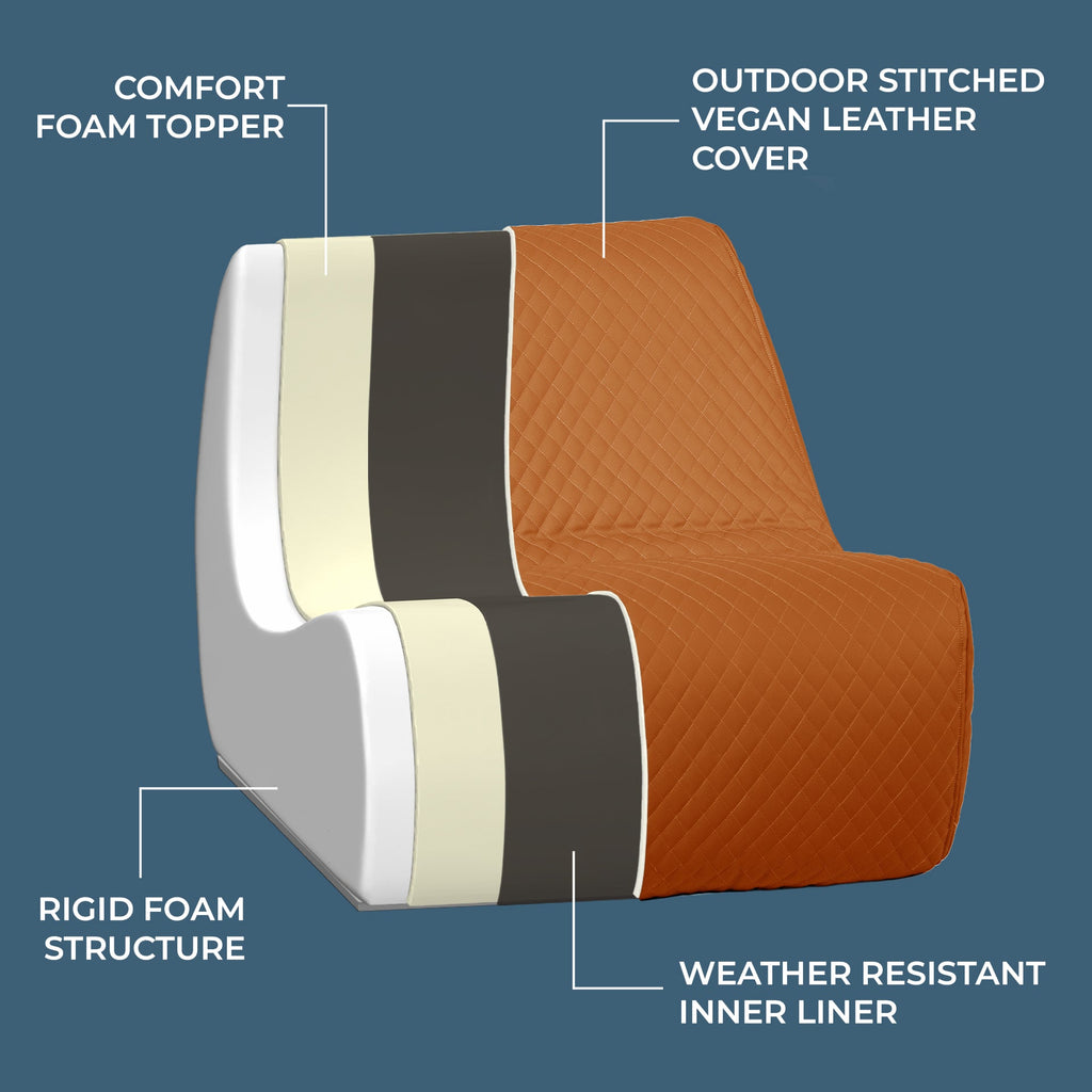 Solvana™ 5 Piece Outdoor Sectional Sofa
