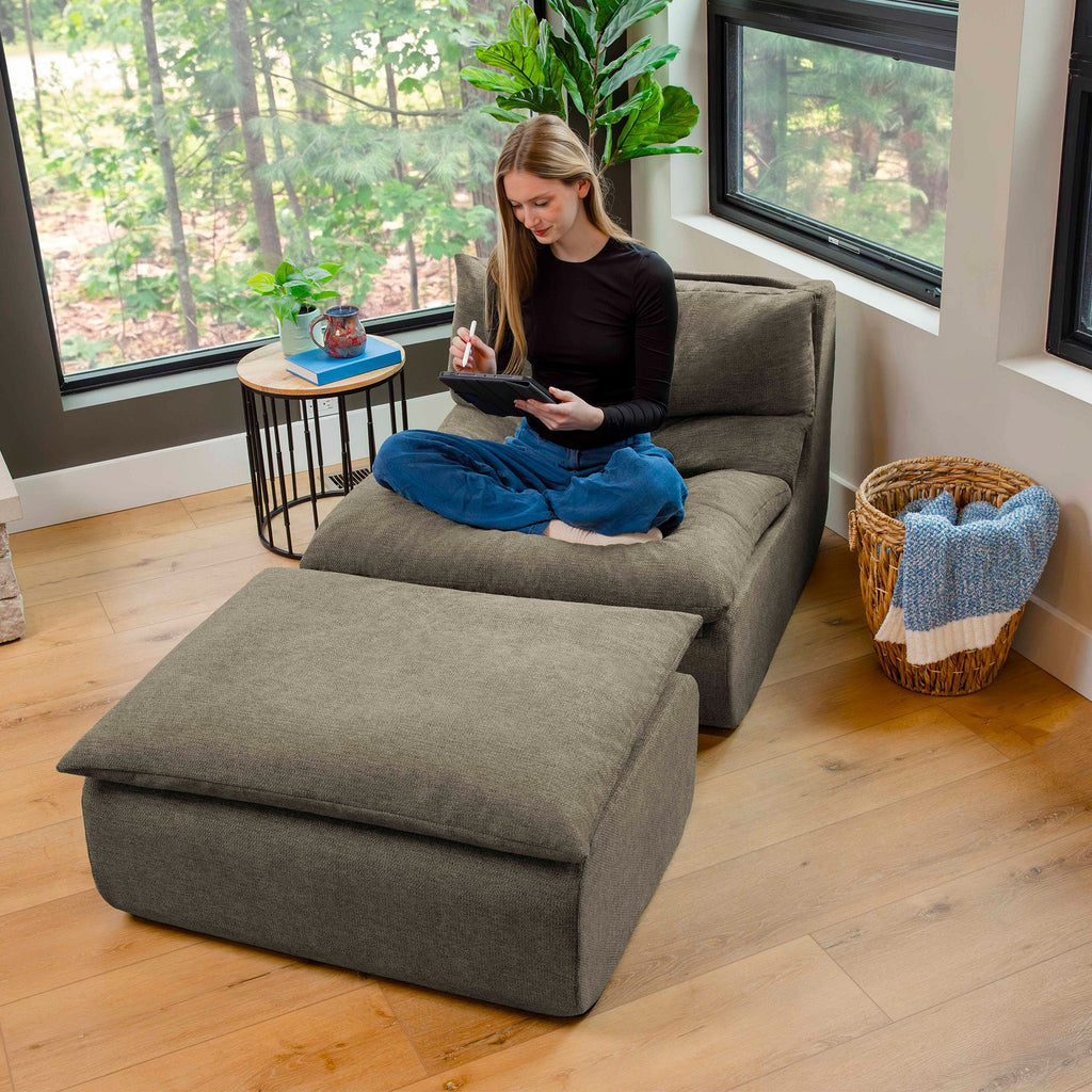 Driftscape™ Lounge Chair and Ottoman