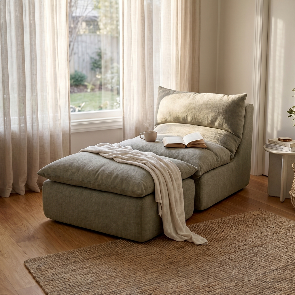 Driftscape™ Lounge Chair and Ottoman