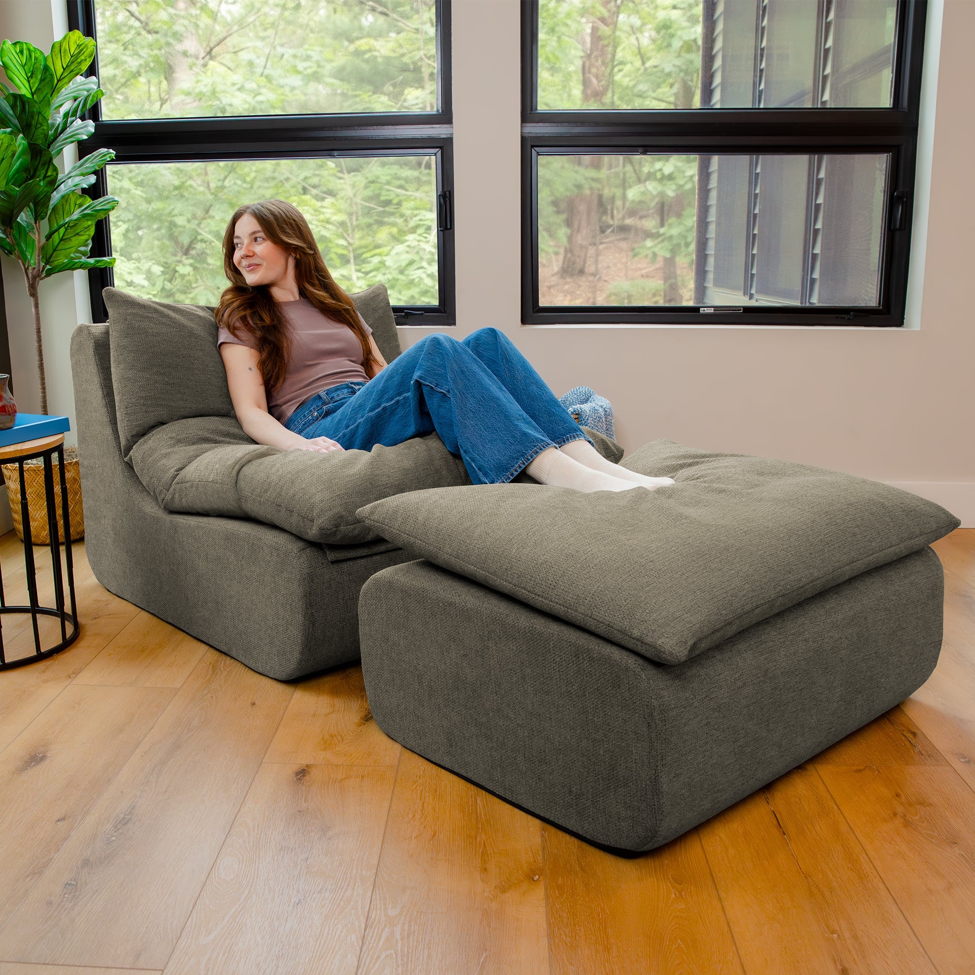 Driftscape™ Lounge Chair and Ottoman