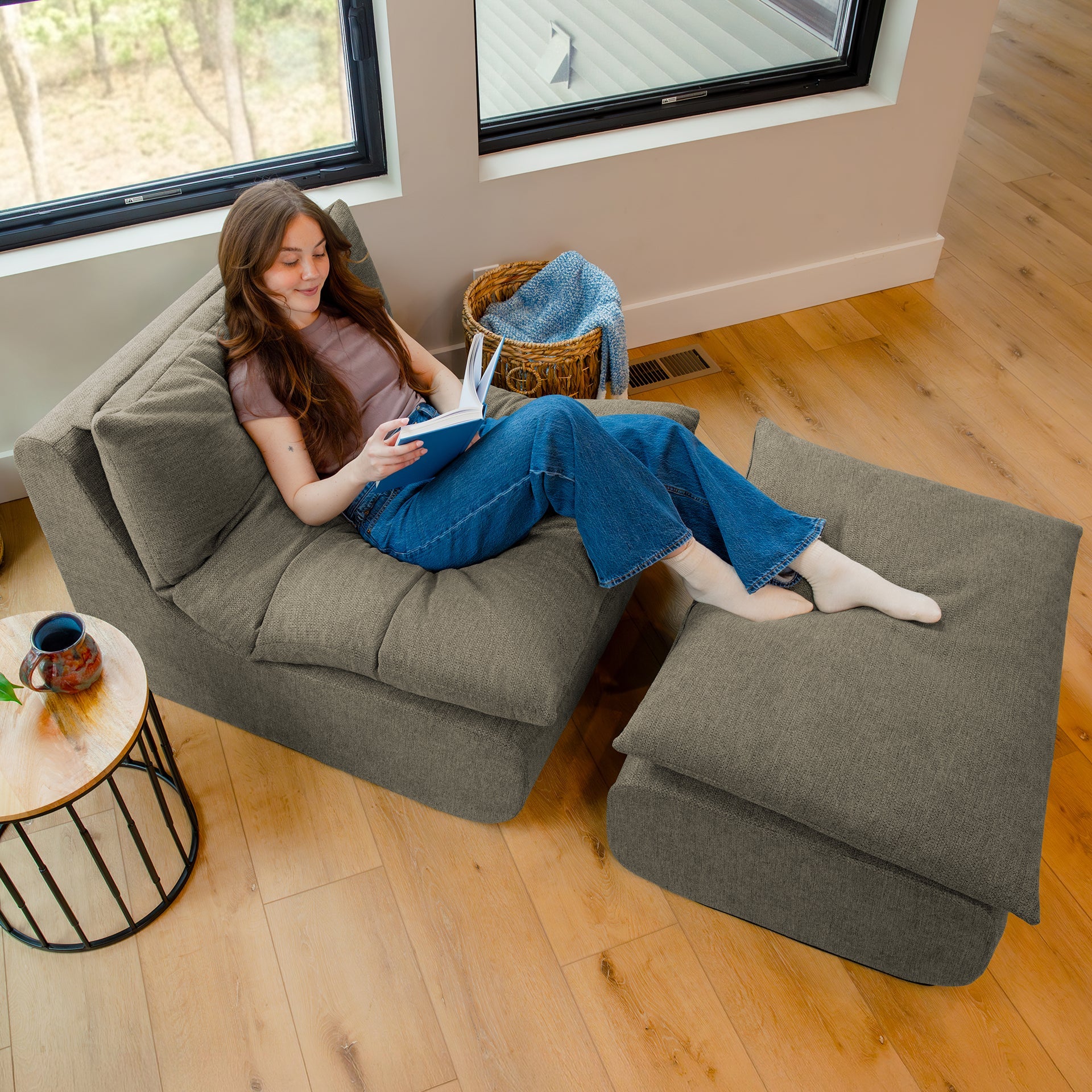 Driftscape™ Lounge Chair and Ottoman