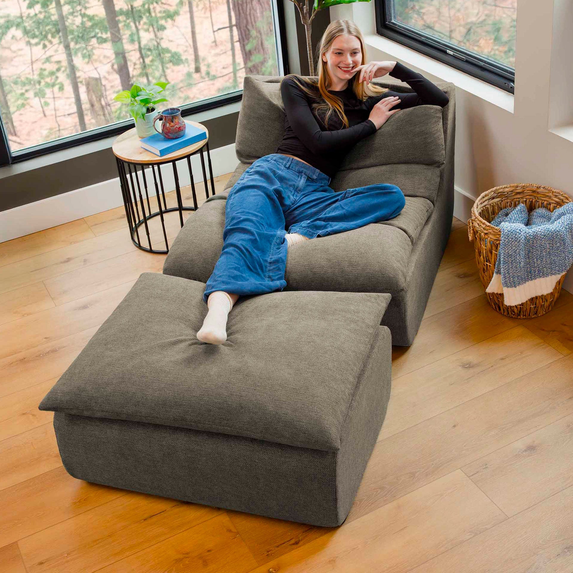 Driftscape™ Lounge Chair and Ottoman