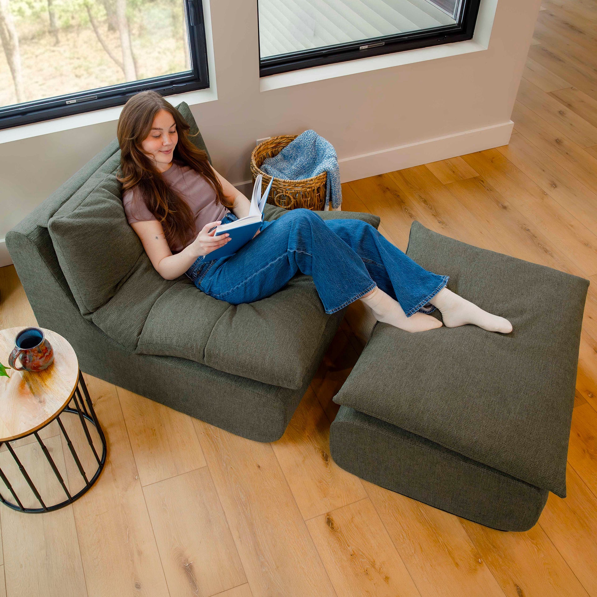 Driftscape™ Lounge Chair and Ottoman