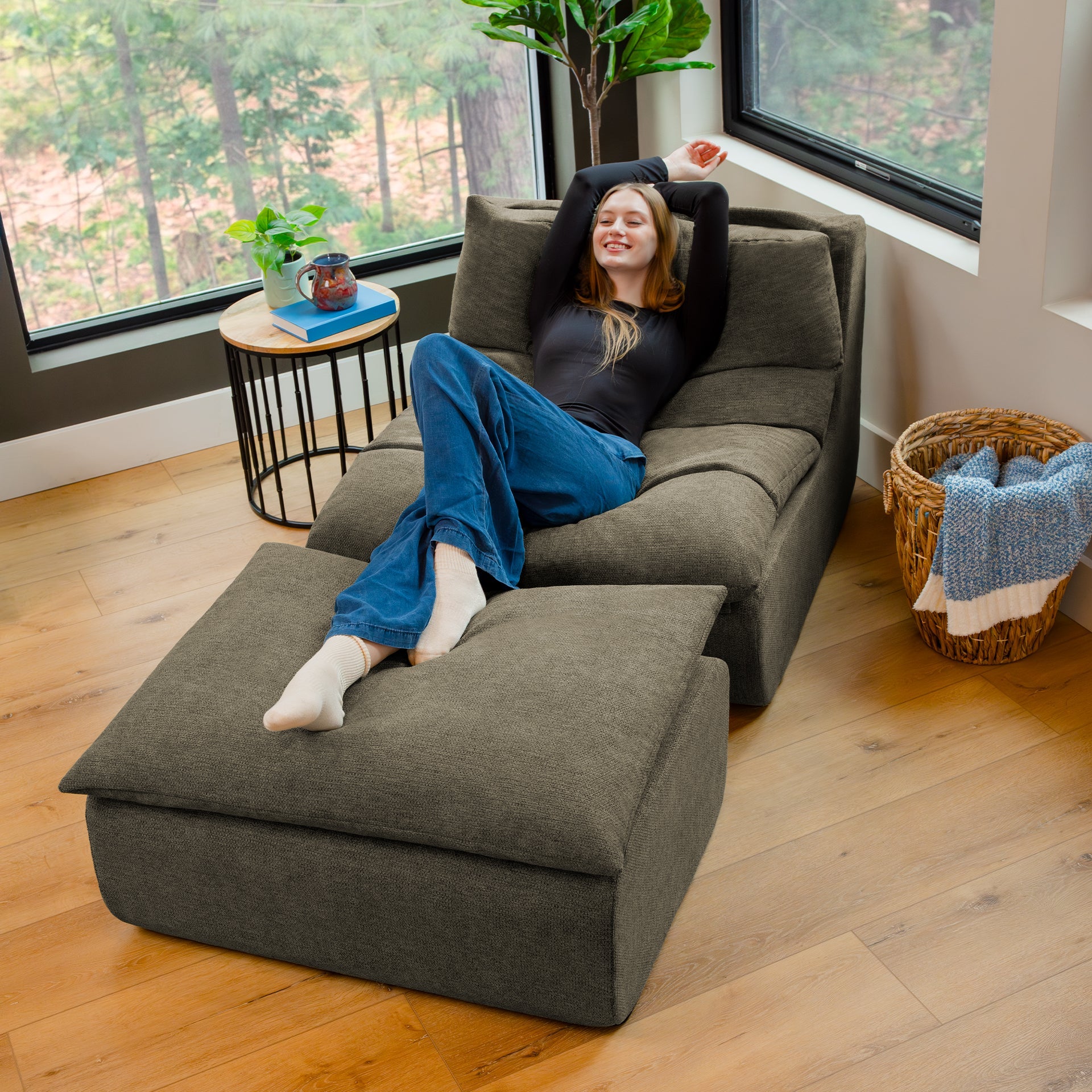 Driftscape™ Lounge Chair and Ottoman