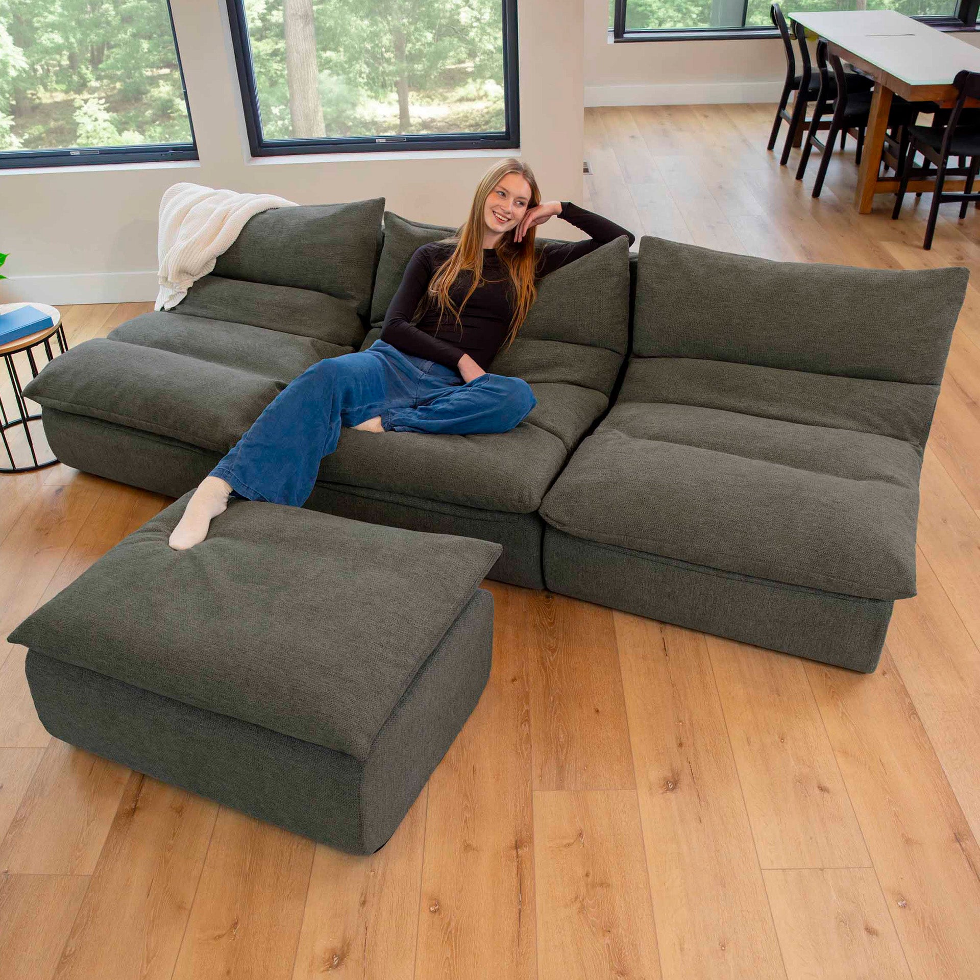 Driftscape™ 4-Pc Sofa and Ottoman