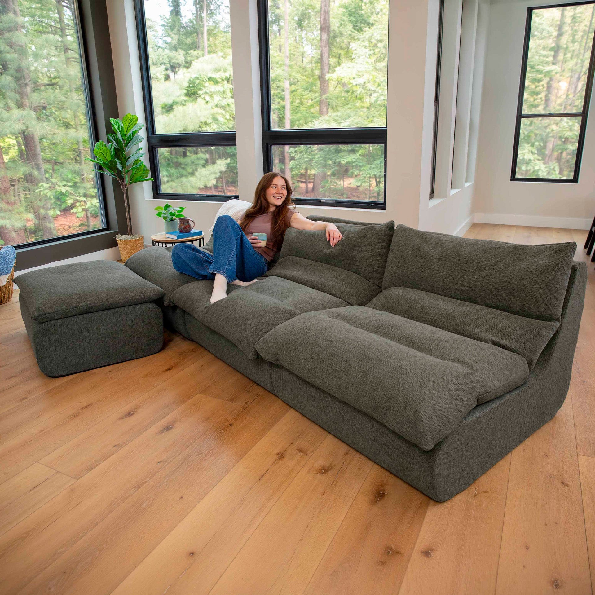 Driftscape™ 4-Pc Sofa and Ottoman